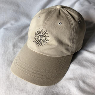 ビームス(BEAMS)のHONGAMA flower CAP ベージュ(キャップ)