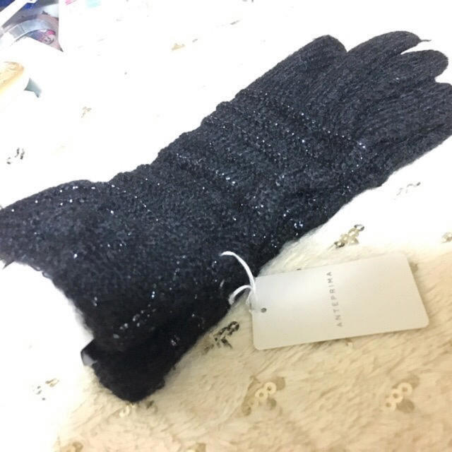 ANTEPRIMA(アンテプリマ)のアンテプリマ　ブラック手袋 レディースのファッション小物(手袋)の商品写真