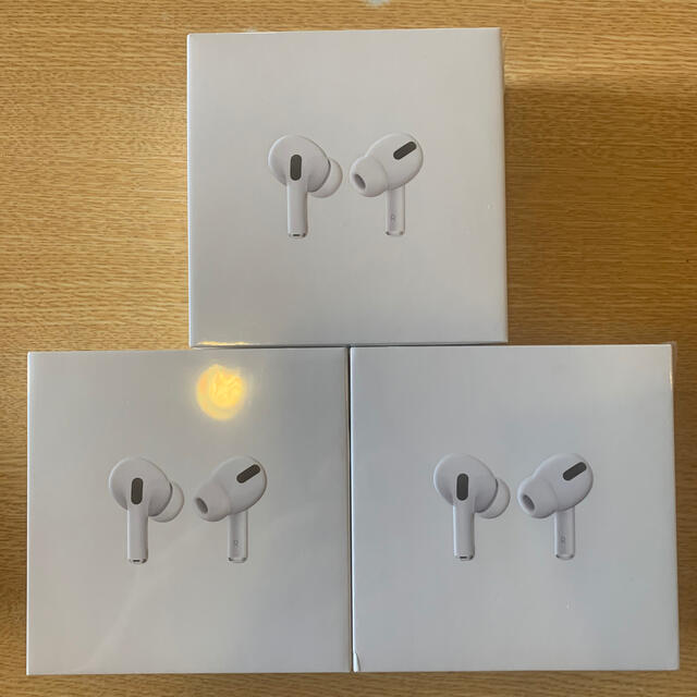 オーディオ機器airpods pro3台