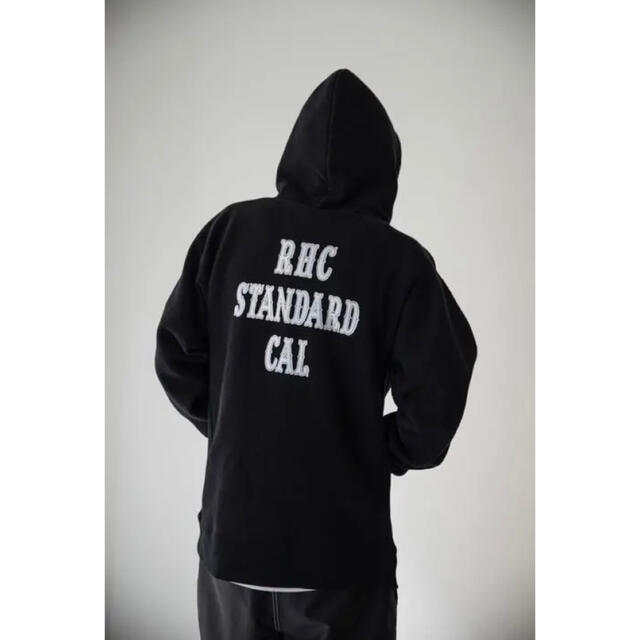 スタンダードカリフォルニア × RHC フーディー M ネイビー美品