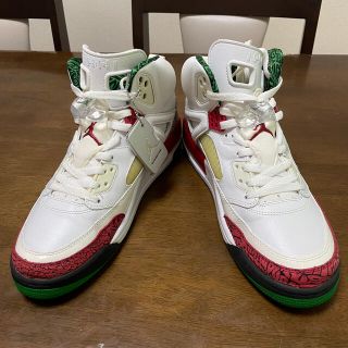 ナイキ(NIKE)のNIKE AIR JORDAN SPIZIKE WHITE/VARSITY(スニーカー)