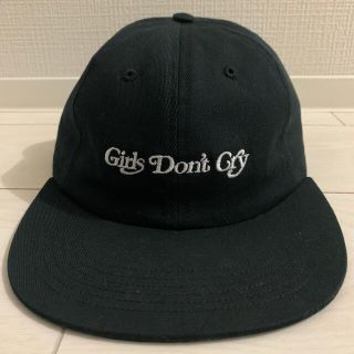 ジーディーシー(GDC)のgirls don't cry 6panel cap black(キャップ)