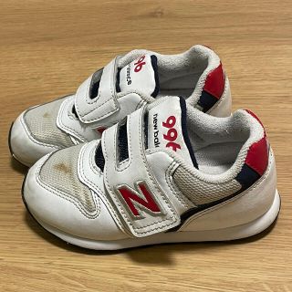 ニューバランス(New Balance)のニューバランス 996 子供靴 白色 16cm(スニーカー)