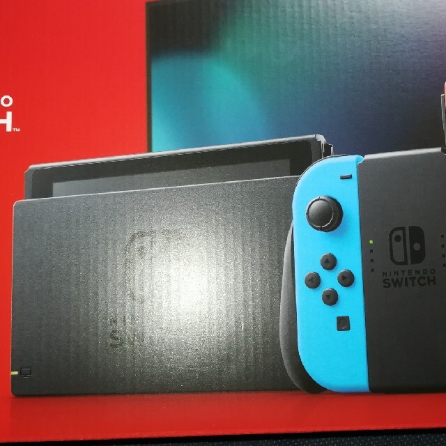 新品、未使用　Nintendo Switch  ネオンブルー/(R) ネオ