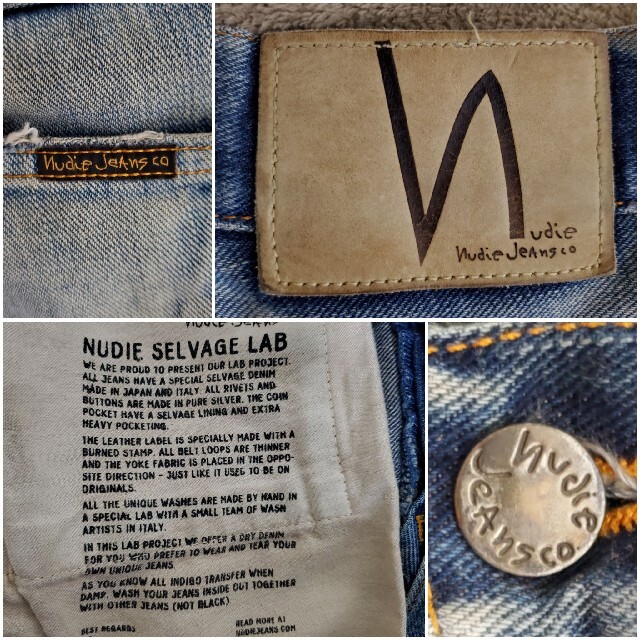 Nudie Jeans(ヌーディジーンズ)のNudie Jeans LAB TIM NUDIE LAB 12 W30L32 メンズのパンツ(デニム/ジーンズ)の商品写真