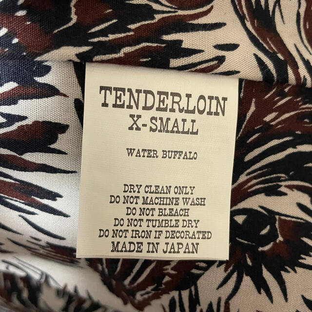 TENDERLOIN(テンダーロイン)のTENDERLOIN  テンダーロイン　サドルスウェード　レザージャケット　XS メンズのジャケット/アウター(レザージャケット)の商品写真