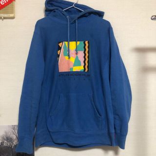 シュプリーム(Supreme)のSUPREME Mendini Hooded メンディーニ パーカー ロイヤル(パーカー)