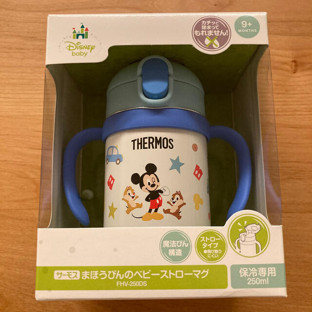 THERMOS(サーモス)の【Mai様専用】サーモス まほうびんのストローマグ ミッキー キッズ/ベビー/マタニティの授乳/お食事用品(水筒)の商品写真