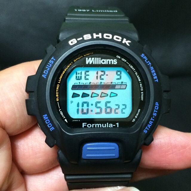 美品 G-SHOCK Williams ウイリアムズ F1 コラボ 限定 別注