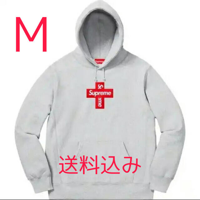 ボックスロゴCross Box Logo Hooded Sweatshirt M ボックス