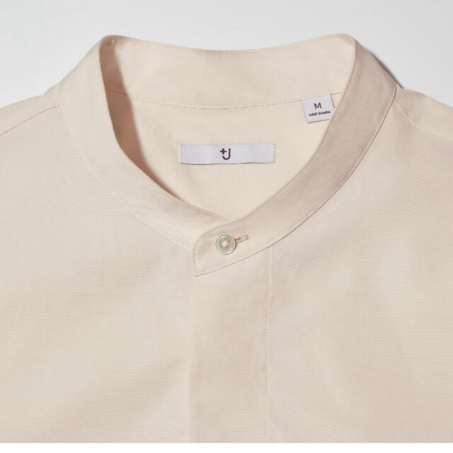 UNIQLO(ユニクロ)のユニクロ　ジルサンダー　スタンドカラーシャツ メンズのトップス(シャツ)の商品写真