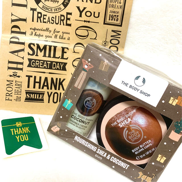 THE BODY SHOP(ザボディショップ)のTHE BODY SHOP ボックスギフト コスメ/美容のボディケア(ボディクリーム)の商品写真