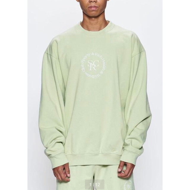 BEAUTY&YOUTH UNITED ARROWS(ビューティアンドユースユナイテッドアローズ)のSPORTY & RICH  トレーナー mint M レディースのトップス(トレーナー/スウェット)の商品写真