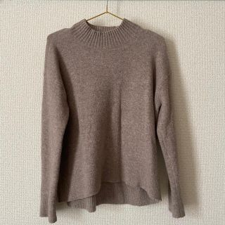 ユニクロ(UNIQLO)のスフレヤーンハイネックセーター(ニット/セーター)