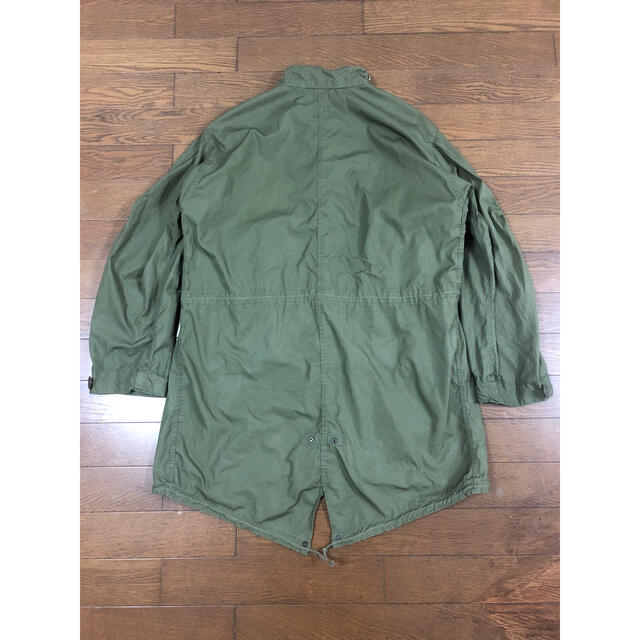 極美品 M-65 フィッシュテール アルミ ジップ モッズコート デッド