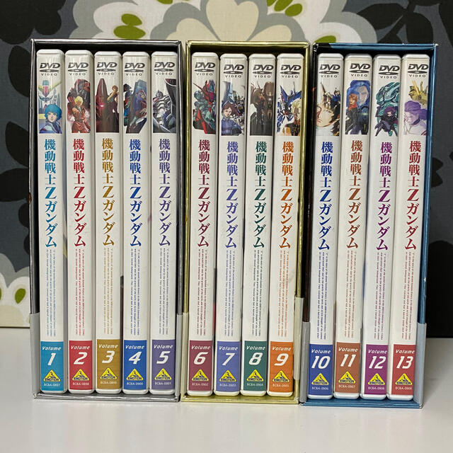 メモリアルボックス版　Part-Ⅰ　新色追加　機動戦士Zガンダム　〜Part-Ⅲ　9000円