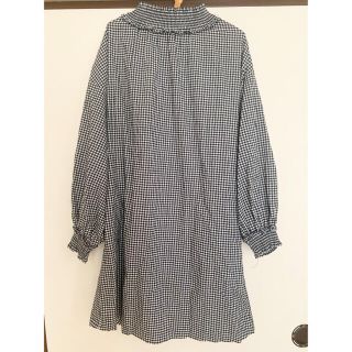 ザラ(ZARA)のZARA  チュニックワンピース　チェック(ひざ丈ワンピース)