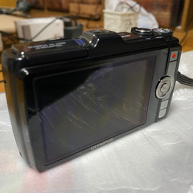 OLYMPUS(オリンパス)のOLYMPUS SH25MR ブラック スマホ/家電/カメラのカメラ(コンパクトデジタルカメラ)の商品写真