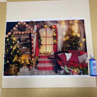 撮影用背景　布　X'mas(その他)