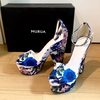 ムルーア(MURUA)のMURUA 花柄 サンダル(サンダル)