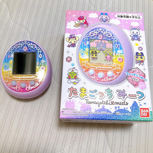 BANDAI(バンダイ)のたまごっちみーつ ファンタジーみーつver. パープル tamagotchi キッズ/ベビー/マタニティのおもちゃ(知育玩具)の商品写真