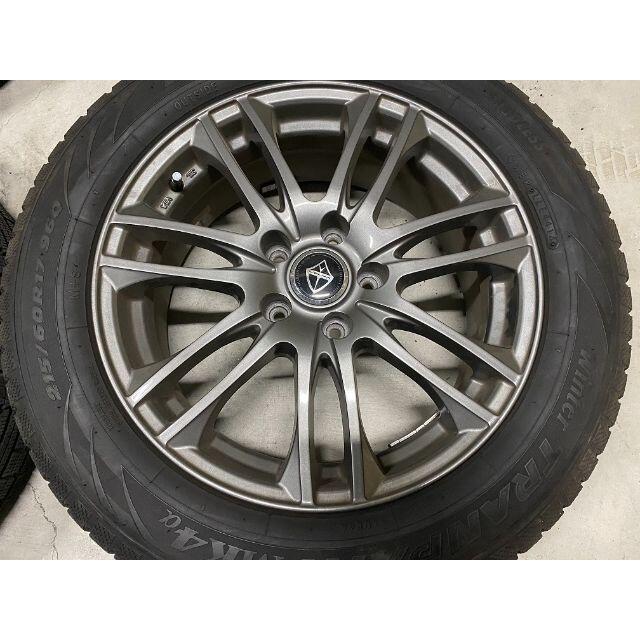 ★スタッドレス＆アルミホイール★4本セット 215/60R17 送料込み♪ 自動車/バイクの自動車(タイヤ・ホイールセット)の商品写真