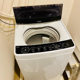 ハイアール(Haier)の【関東圏の方限定】ハイアール　全自動洗濯機　洗濯５．５ｋｇ　ＪＷ−Ｃ５５Ｄ−Ｋ(洗濯機)