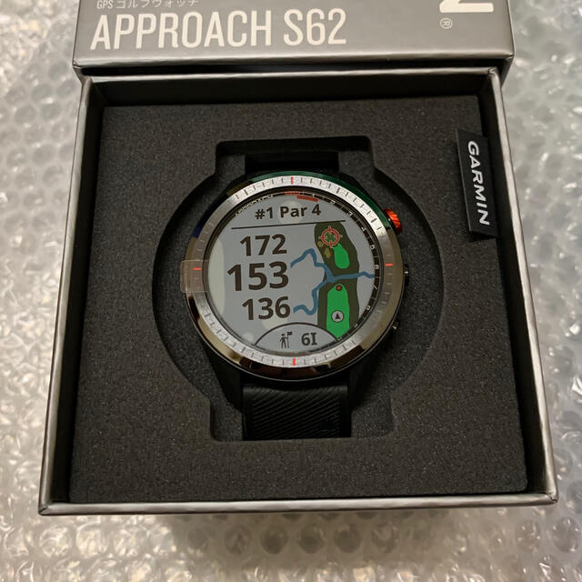 入荷中 GARMIN - S62 Approach GPSゴルフナビ GARMIN 新品未使用