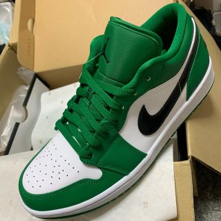 ナイキ(NIKE)のAIR JORDAN 1 LOW PINE GREEN(スニーカー)