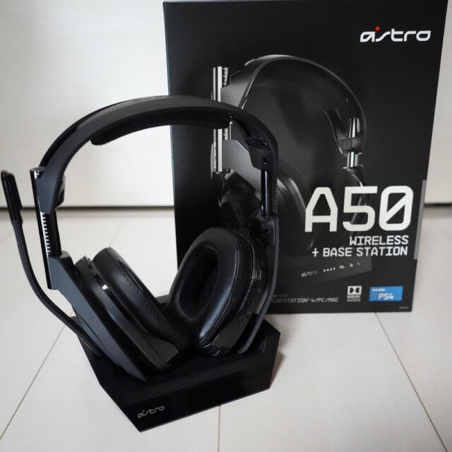 ヘッドセットASTRO A50 （PS4slim,PS5向け変換アダプタ付き）