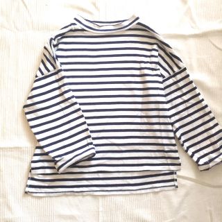 マウジー(moussy)のMOUSSY ボーダーカットソー(カットソー(長袖/七分))