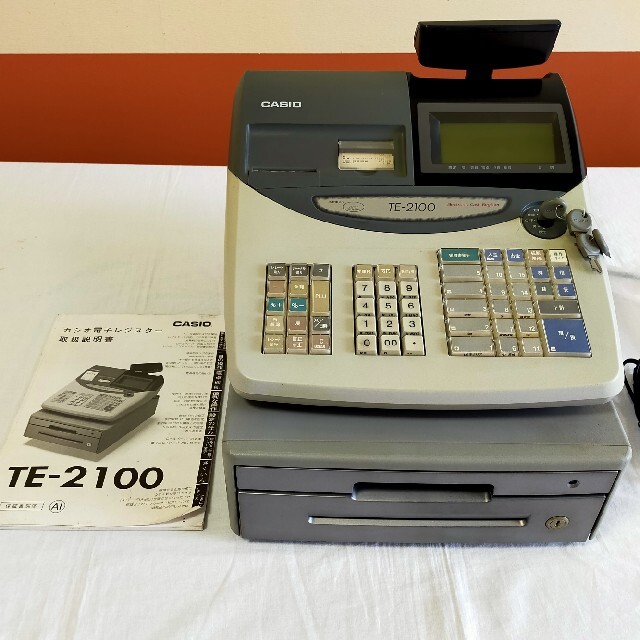 カシオ　レジスター  TE-2100