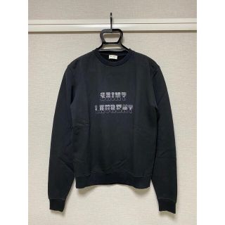 サンローラン(Saint Laurent)のサンローラン 18AW ウエスタンロゴスウェット XS 黒トレーナー 国内正規品(スウェット)