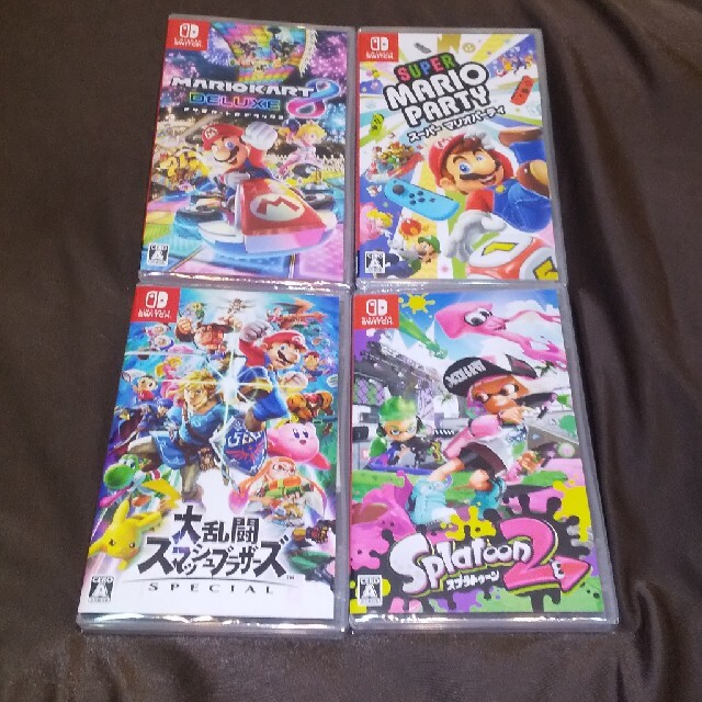 スマッシュブラザーズ マリオカート マリオパーティ スプラトゥーン