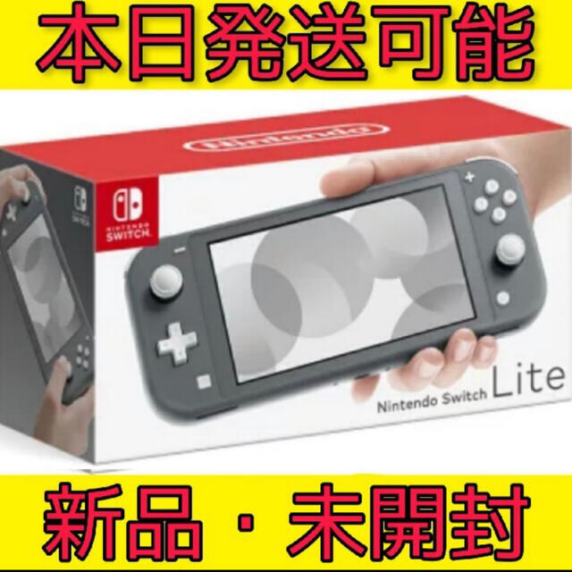 新品 未開封 Nintendo Switch Lite グレー 送料無料