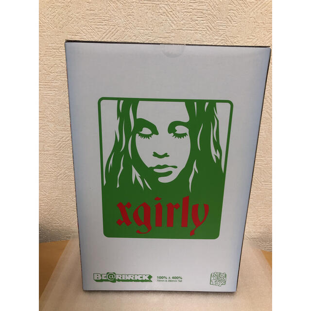 X-girl - X-girl YURINO 100% 400% be@rbrick ベアブリックの通販 by ... 【新品未開封】 BE@RBRICK X-girl × YURINO