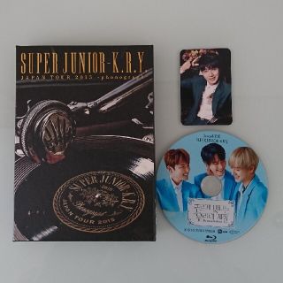 スーパージュニア(SUPER JUNIOR)のSUPER JUNIOR-K.R.Y ～phonograph～DVD(ミュージック)