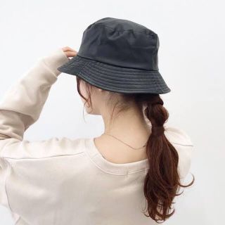 アングリッド(Ungrid)のungridフェイクレザーバケットHAT(ハット)