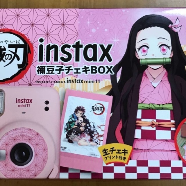 インスタントカメラ instax mini 11 鬼滅の刃 禰豆子チェキBOX