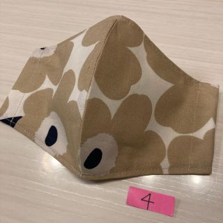 マリメッコ(marimekko)のMny様専用☆ 2点　立体　インナーマスク　ベージュ4(その他)