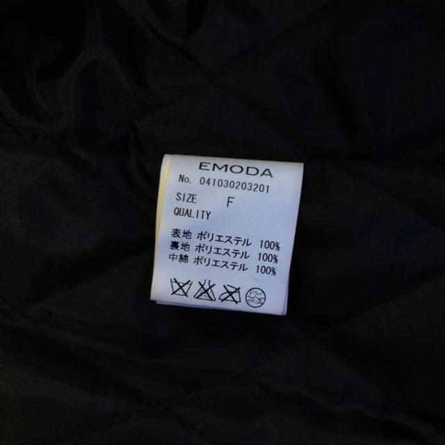 EMODA(エモダ)のBIGポンチョコート レディースのジャケット/アウター(ロングコート)の商品写真