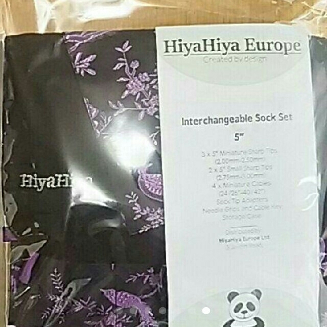 HiyaHiyaヒヤヒヤ シャープ 付け替え輪針 Sock Set 靴下用