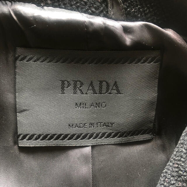 PRADA(プラダ)の最終お値下げ❤️PRADA コート　美品❤️ レディースのジャケット/アウター(チェスターコート)の商品写真