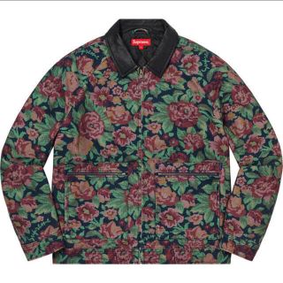 Supreme - Supreme Leather Collar Work Jacket 花柄の通販 by