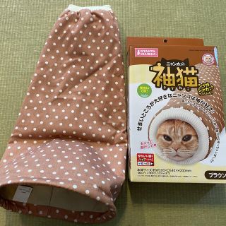 袖猫　猫　おもちゃ(猫)