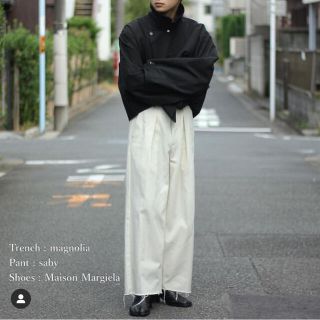 コムデギャルソン(COMME des GARCONS)のMAGNOLIA ショート丈トレンチコート(トレンチコート)