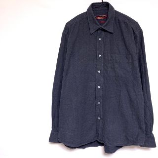 アバクロンビーアンドフィッチ(Abercrombie&Fitch)のAbercrombie&Fitch アバクロ 長袖ネルシャツ ダークグレー 初期(シャツ)