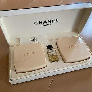 シャネル(CHANEL)のＣＨＡＮＥＬ シャネル　ソープ NO.5サヴォン　オードトワレパルファムセット(ボディソープ/石鹸)