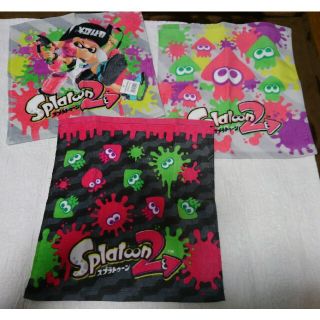 スプラトゥーン  ウォッシュタオル(3枚)(タオル)