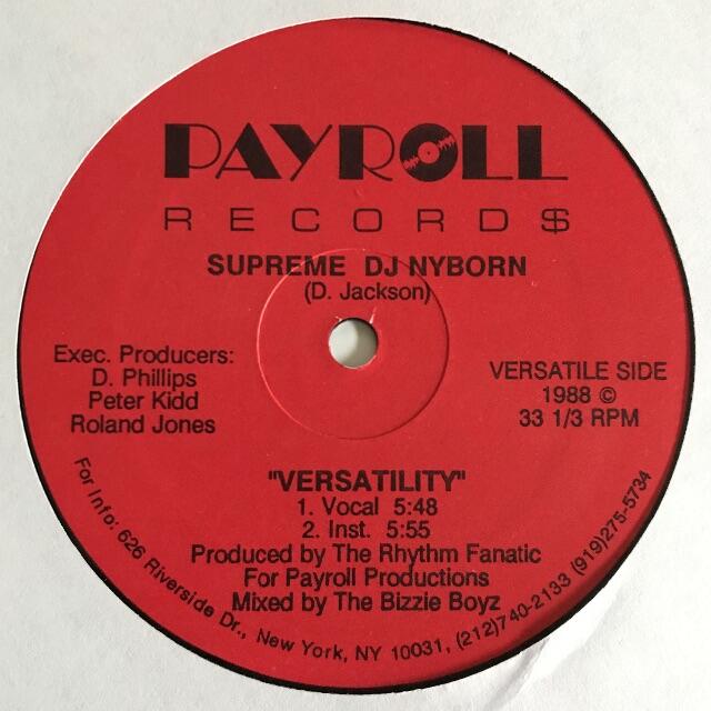 Supreme DJ Nyborn - Versatility